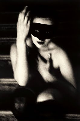 prostitute song Candy's Caravan Burlesque 1920's 1930's art photography bordello naked woman black mask