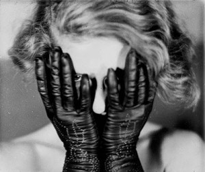 "black and white photo" "gloves"